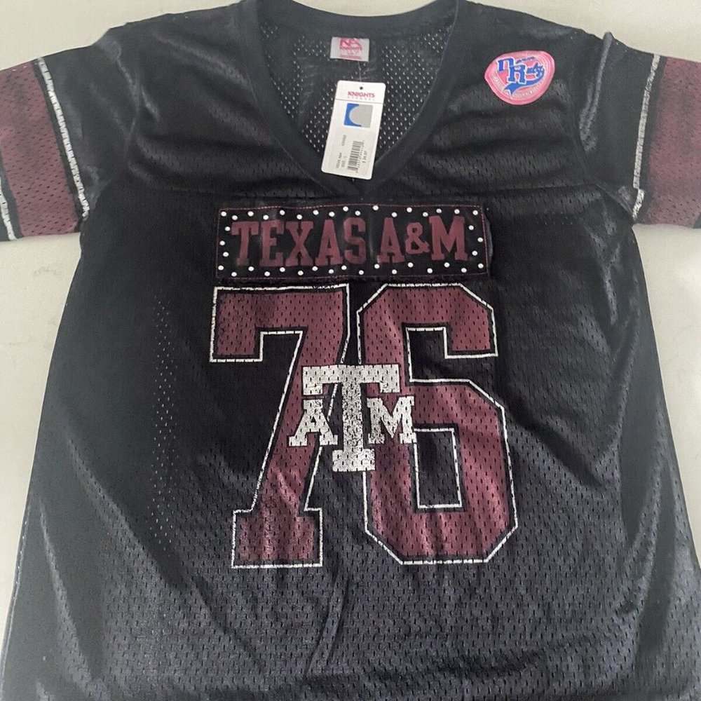 Texas A&M Aggies Football Jersey Women's Large Knights Apparel